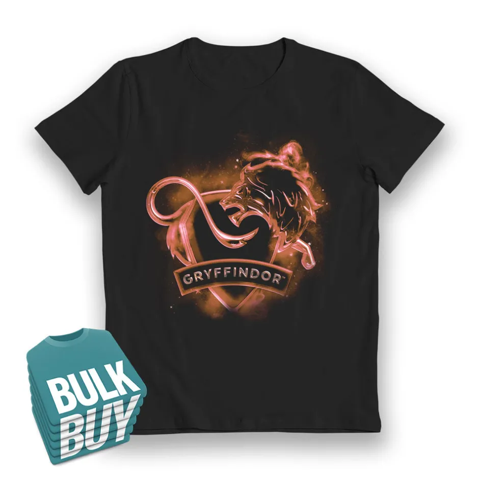 Harry Potter Gryffindor House Glow in The Dark Kids T-Shirt Bulk Buy-Bioworld International Sale