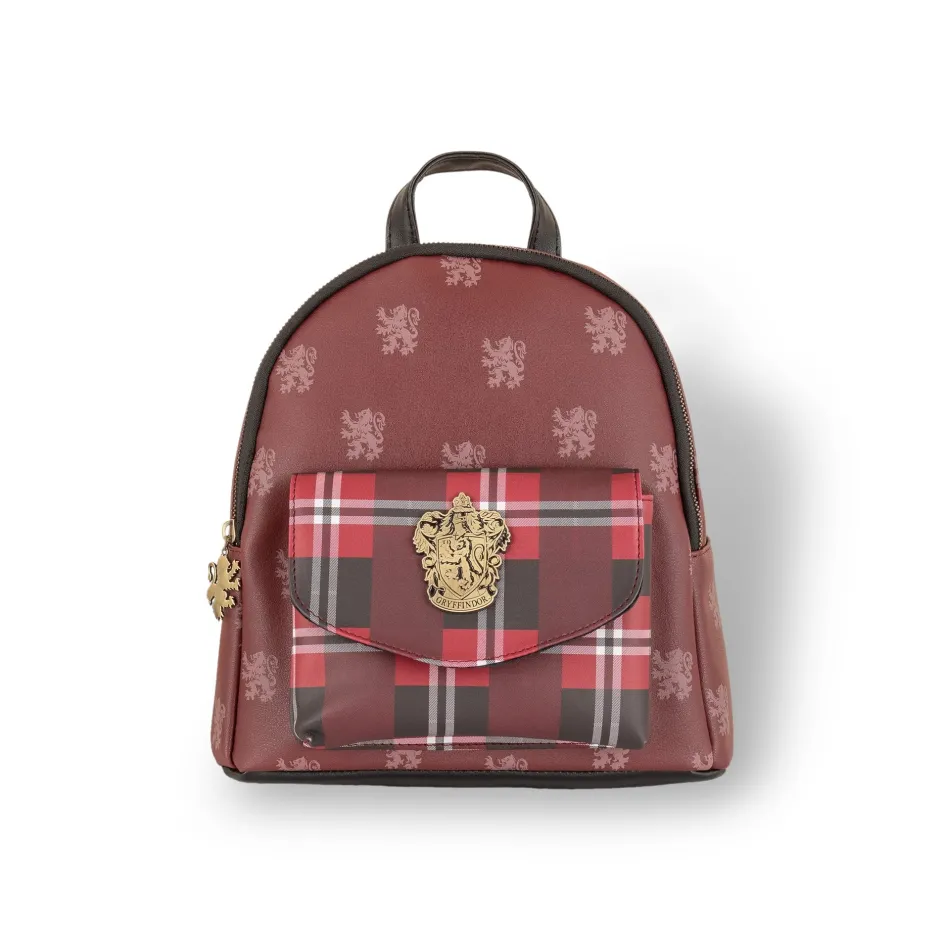 Harry Potter Gryffindor Premium House Mini Backpack-Bioworld International Shop