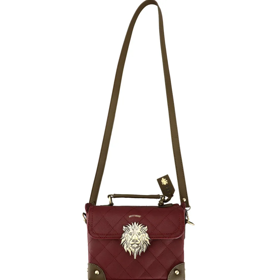 Harry Potter Gryffindor Premium House Mini Trunk Cross Body Handbag-Bioworld International Store