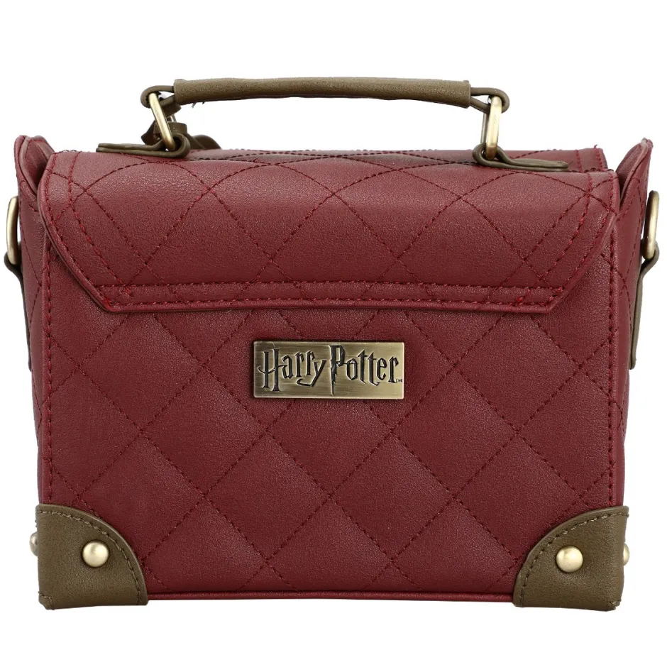 Harry Potter Gryffindor Premium House Mini Trunk Cross Body Handbag-Bioworld International Store