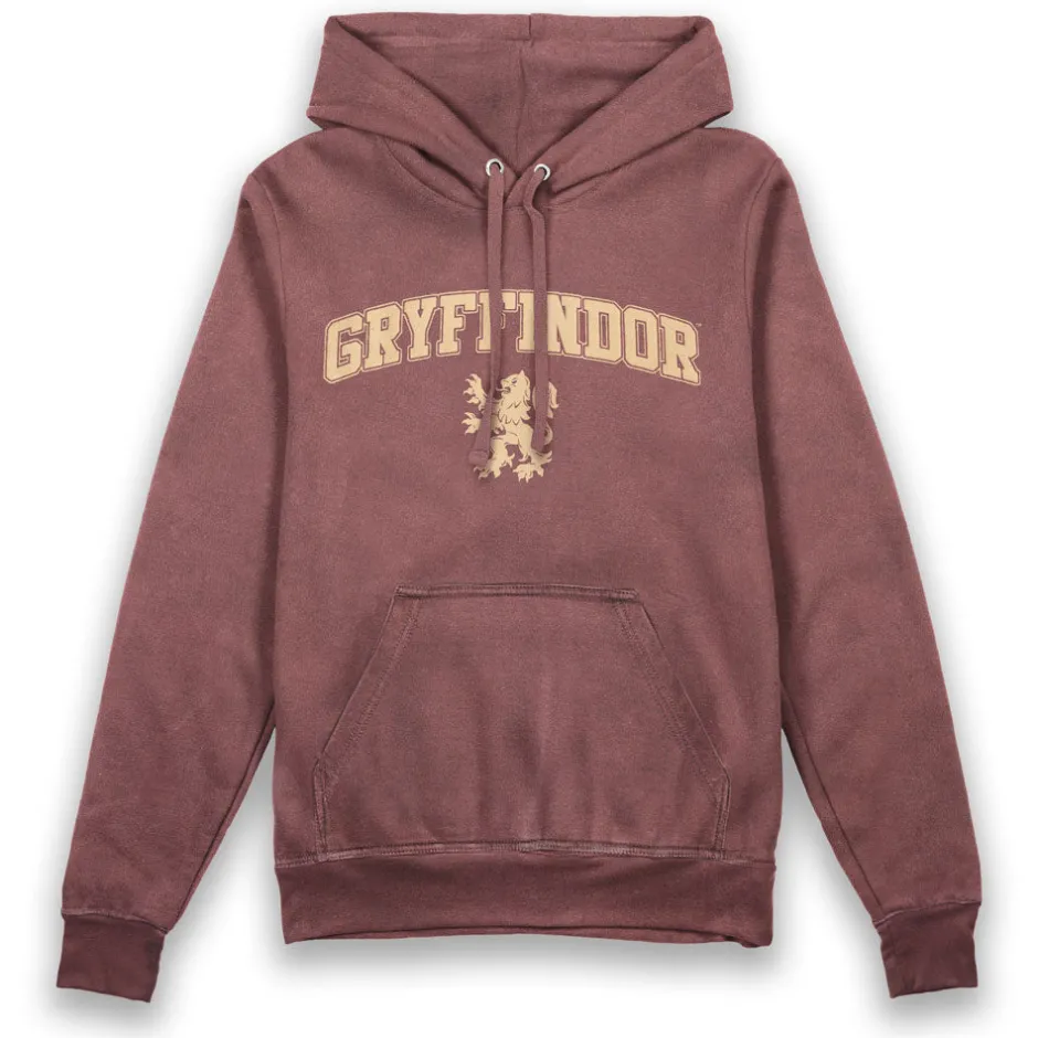 Harry Potter Gryffindor Vintage Style Adults Hoodie-Bioworld International Best Sale