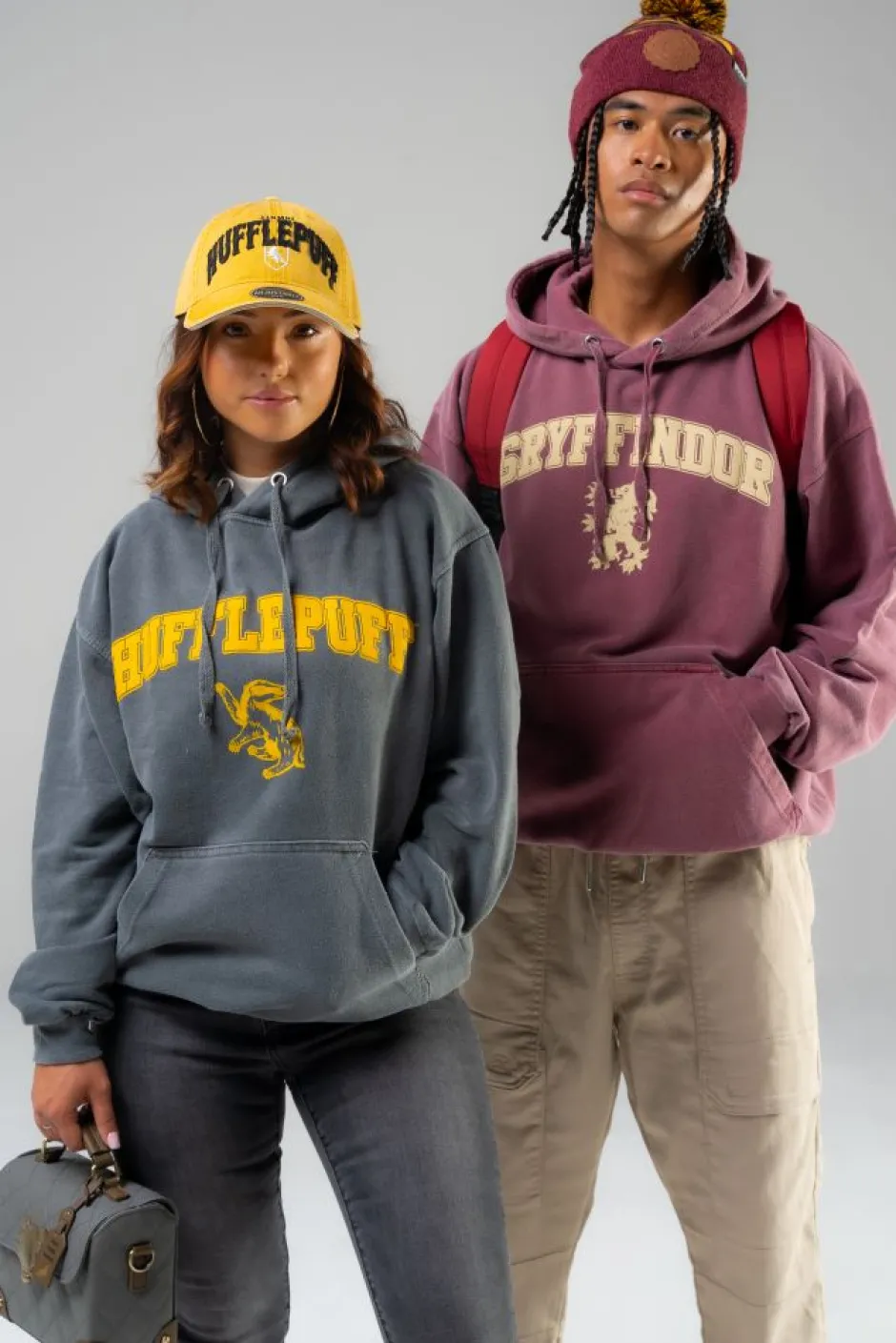 Harry Potter Gryffindor Vintage Style Adults Hoodie-Bioworld International Best Sale