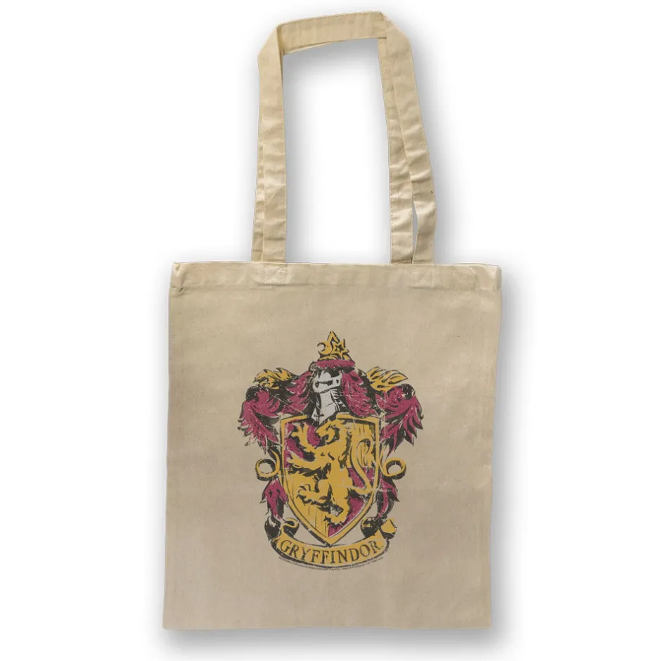 Harry Potter Hogwarts Gryffindor Crest Tote Bag-Bioworld International Cheap