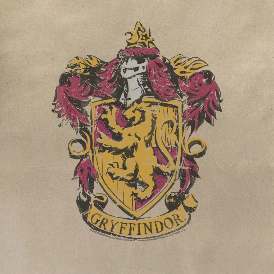 Harry Potter Hogwarts Gryffindor Crest Tote Bag-Bioworld International Cheap