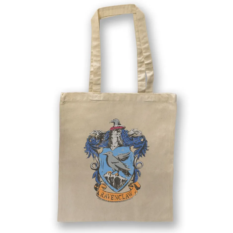 Harry Potter Hogwarts Ravenclaw Crest Tote Bag-Bioworld International Best Sale