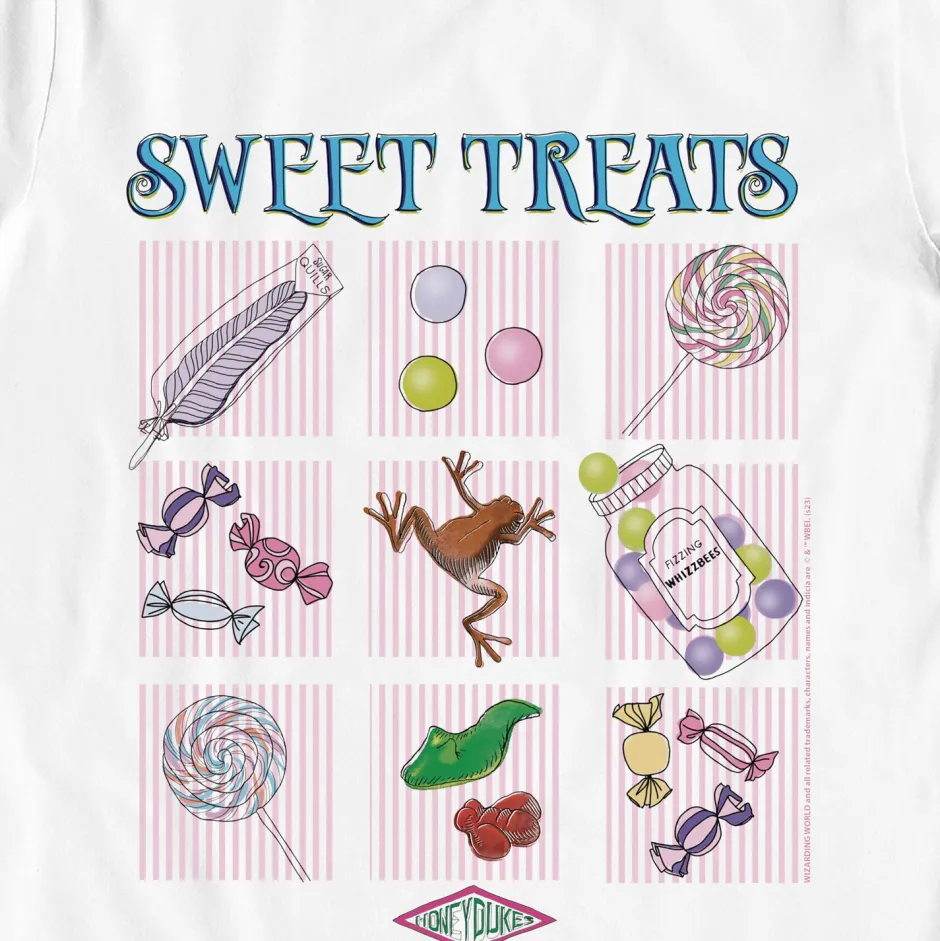 Harry Potter Honeydukes Sweet Treat White Kids T-Shirt-Bioworld International Cheap