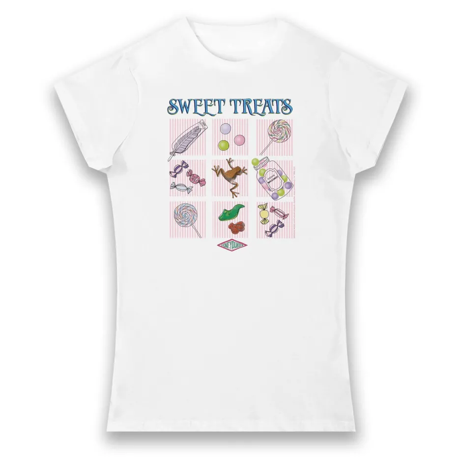 Harry Potter Honeydukes Sweet Treats Ladies Fit T-Shirt-Bioworld International New