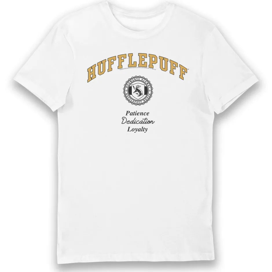 Harry Potter Hufflepuff Collegiate Style T-Shirt-Bioworld International Store