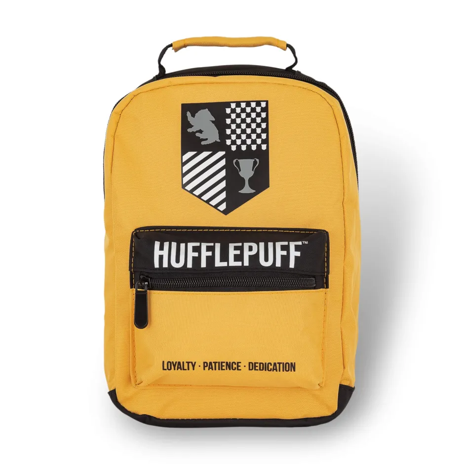 Harry Potter Hufflepuff Crest Lunch Bag-Bioworld International Online