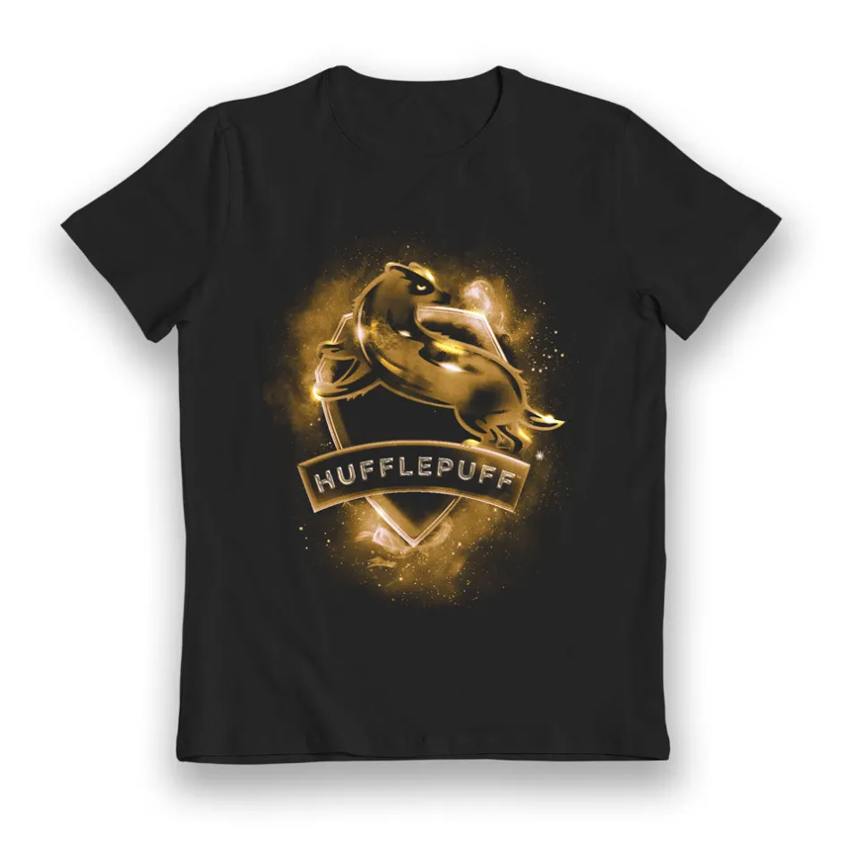 Harry Potter Hufflepuff House Glow in The Dark Kids T-Shirt Bulk Buy-Bioworld International Best Sale