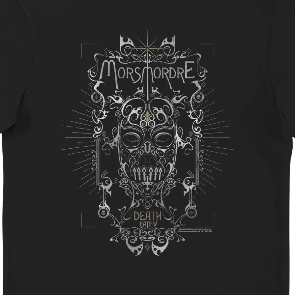 Harry Potter Morsmordre Death Eaters Mask Adults T-Shirt-Bioworld International Best Sale