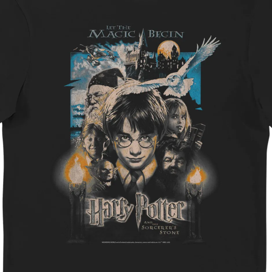 Harry Potter Poster Adults T-Shirt-Bioworld International Best