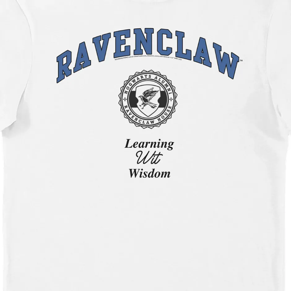 Harry Potter Ravenclaw Collegiate Style T-Shirt-Bioworld International Shop