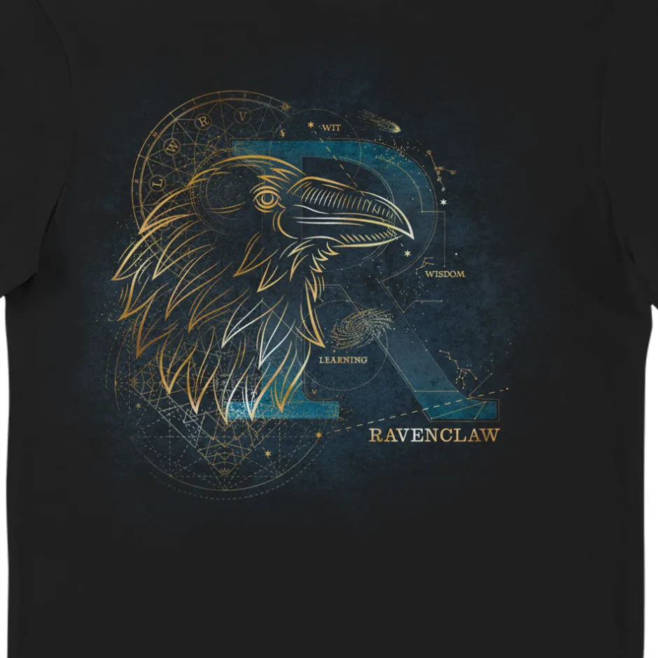 Harry Potter Ravenclaw House Glow in The Dark Adults T-Shirt Bulk Buy-Bioworld International Shop