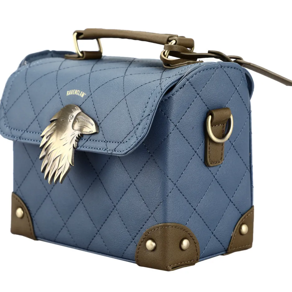 Harry Potter Ravenclaw Premium House Mini Trunk Cross Body Handbag-Bioworld International Clearance