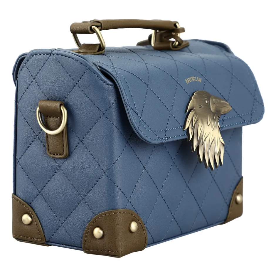 Harry Potter Ravenclaw Premium House Mini Trunk Cross Body Handbag-Bioworld International Clearance