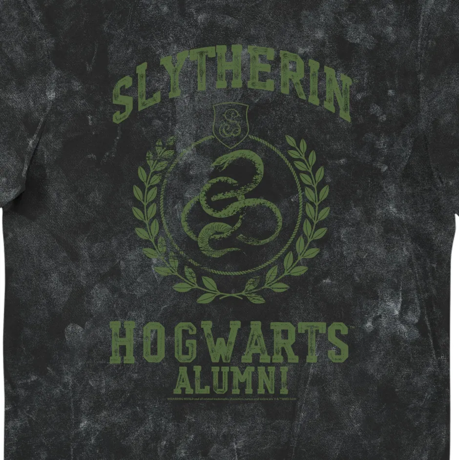 Harry Potter Slytherin Hogwarts Alumni Vintage Style Adults T-Shirt-Bioworld International Flash Sale