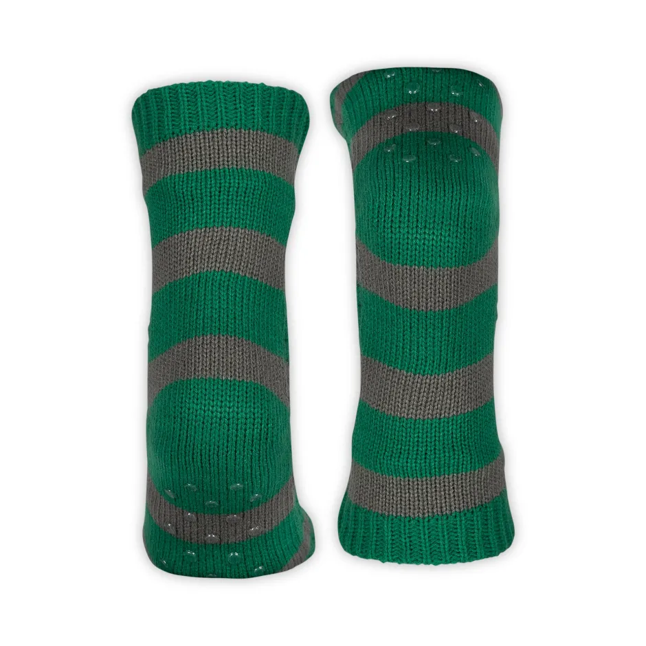 Harry Potter Slytherin Hogwarts House Adults Slipper Socks-Bioworld International Shop