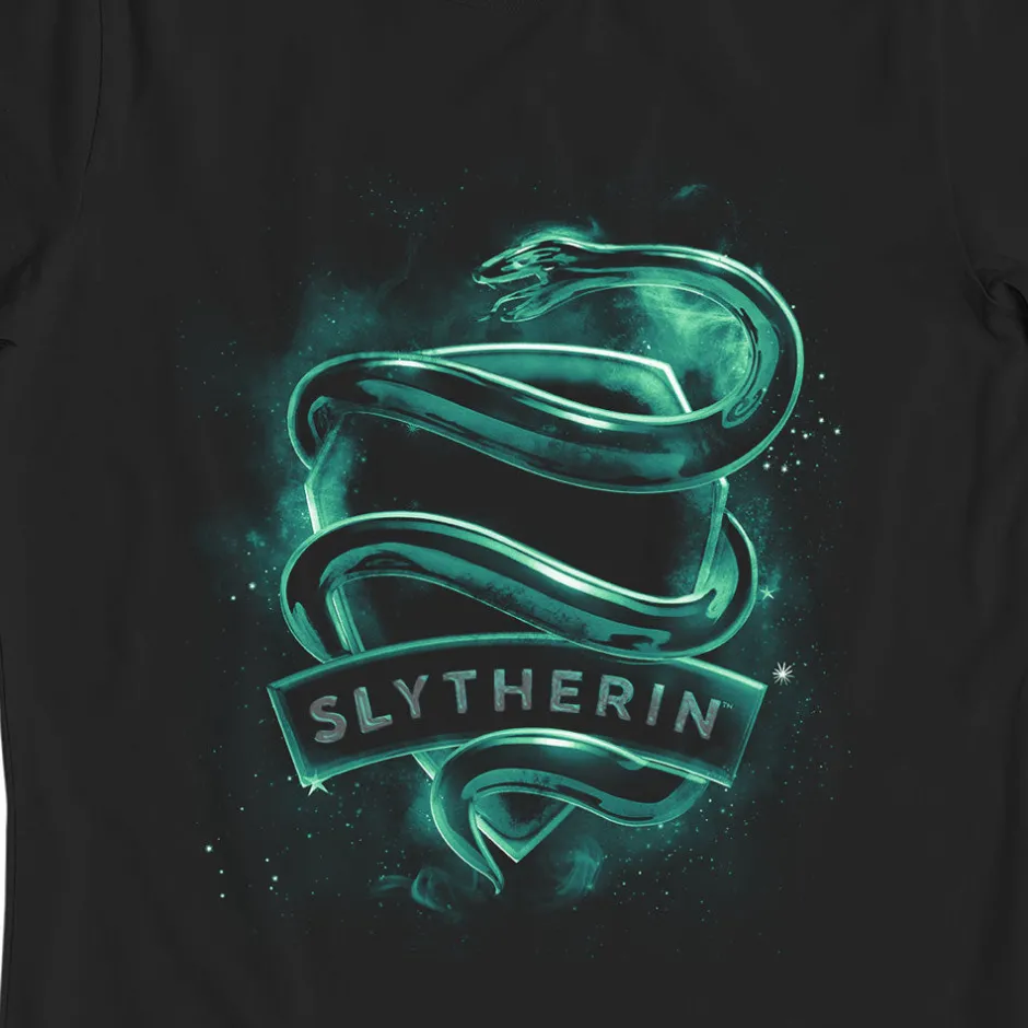 Harry Potter Slytherin House Glow in The Dark Kids T-Shirt Bulk Buy-Bioworld International Discount