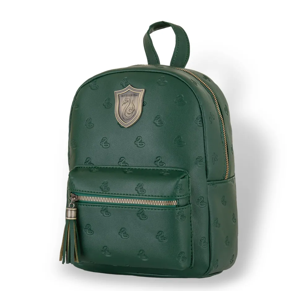 Harry Potter Slytherin PU Mini Backpack-Bioworld International Best Sale