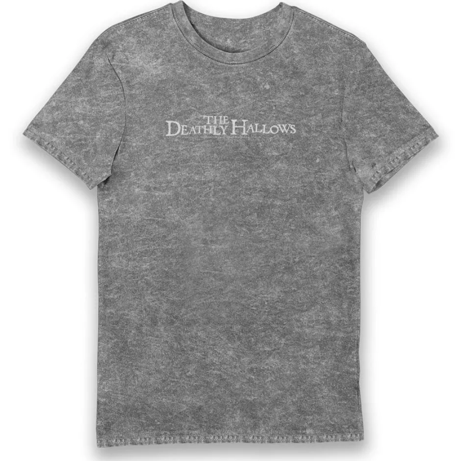 Harry Potter The Deathly Hallows Power Longing Humility Adults T-Shirt-Bioworld International Fashion