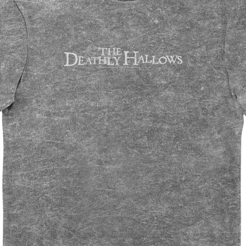 Harry Potter The Deathly Hallows Power Longing Humility Adults T-Shirt-Bioworld International Fashion