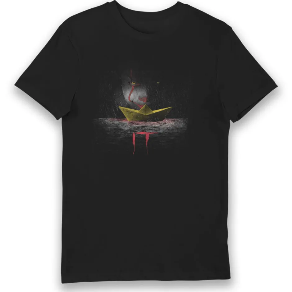 IT Clown Classic Horror Adults T-Shirt-Bioworld International New