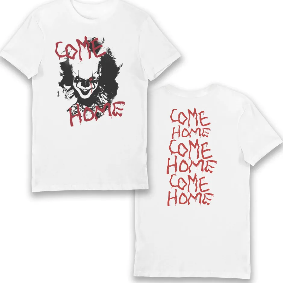 IT Pennywise Come Home Adults T-Shirt-Bioworld International Flash Sale