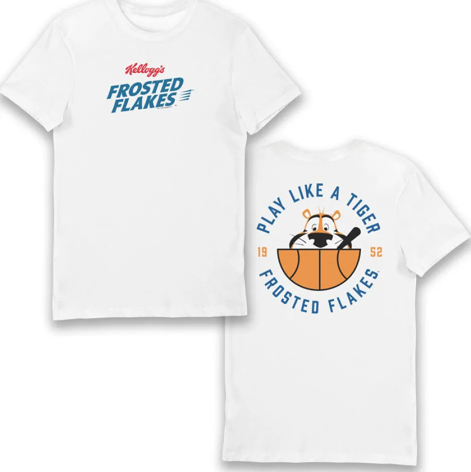 Kellogg's Frosties Play Like A Tiger Adults T-Shirt-Bioworld International Sale