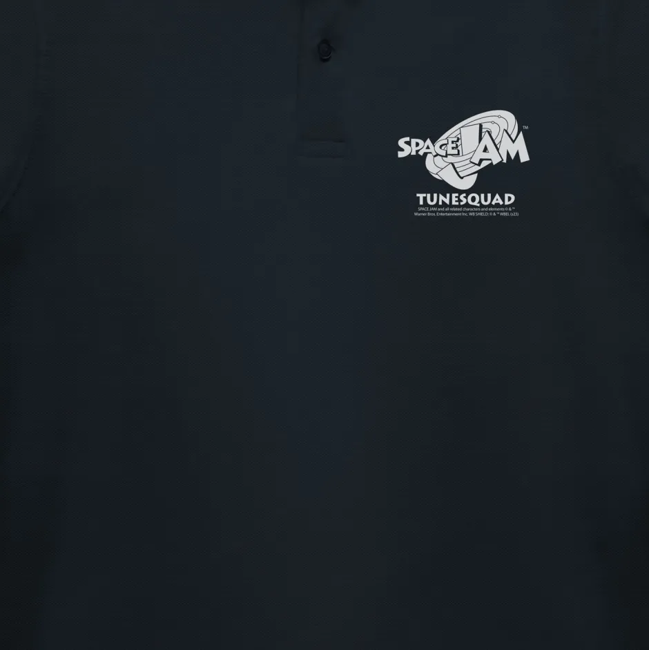 Looney Tunes x Space Jam Tune Squad Adults Navy Polo Shirt-Bioworld International Store