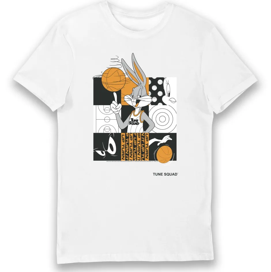 Looney Tunes x Space Jam Tune Squad Bugs Bunny Adults T-Shirt-Bioworld International Sale