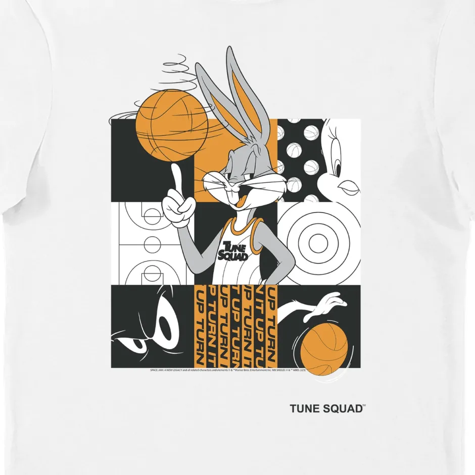 Looney Tunes x Space Jam Tune Squad Bugs Bunny Adults T-Shirt-Bioworld International Sale