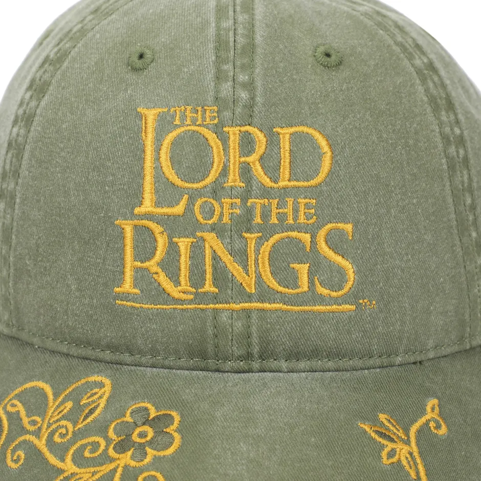 Lord of the Rings Embroidery Vintage Green Cap-Bioworld International Discount
