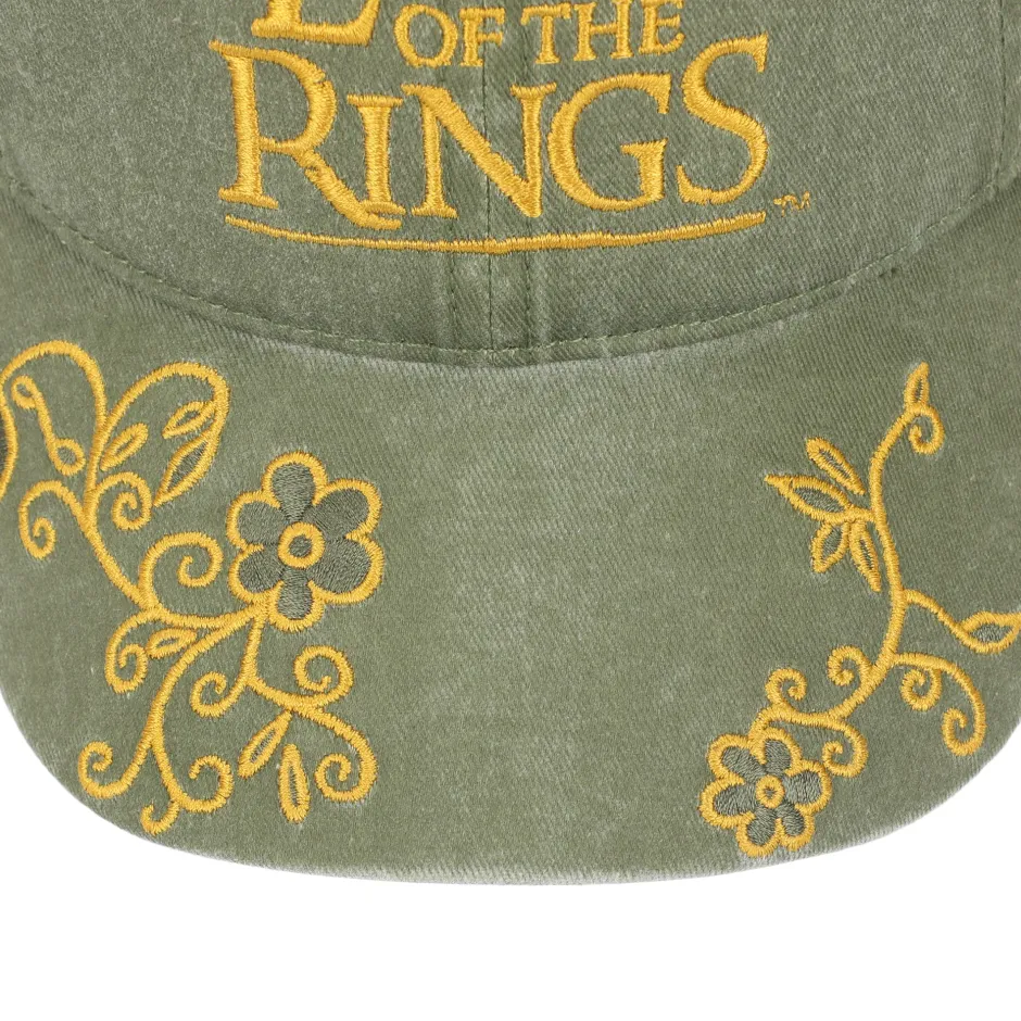 Lord of the Rings Embroidery Vintage Green Cap-Bioworld International Discount