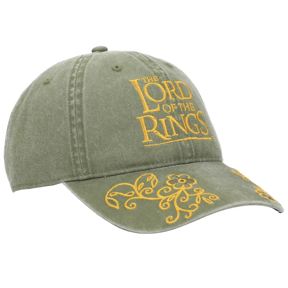 Lord of the Rings Embroidery Vintage Green Cap-Bioworld International Discount