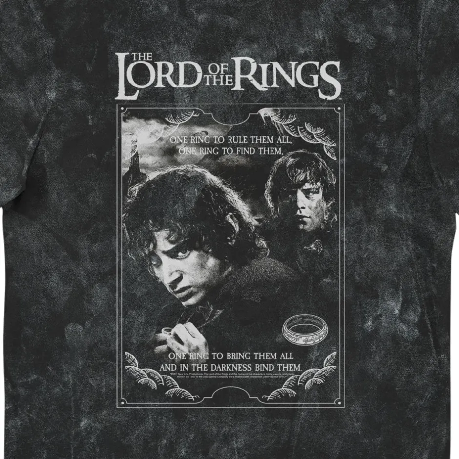 Lord Of The Rings The Fellowship Of The Ring Adults T-Shirt-Bioworld International Fashion
