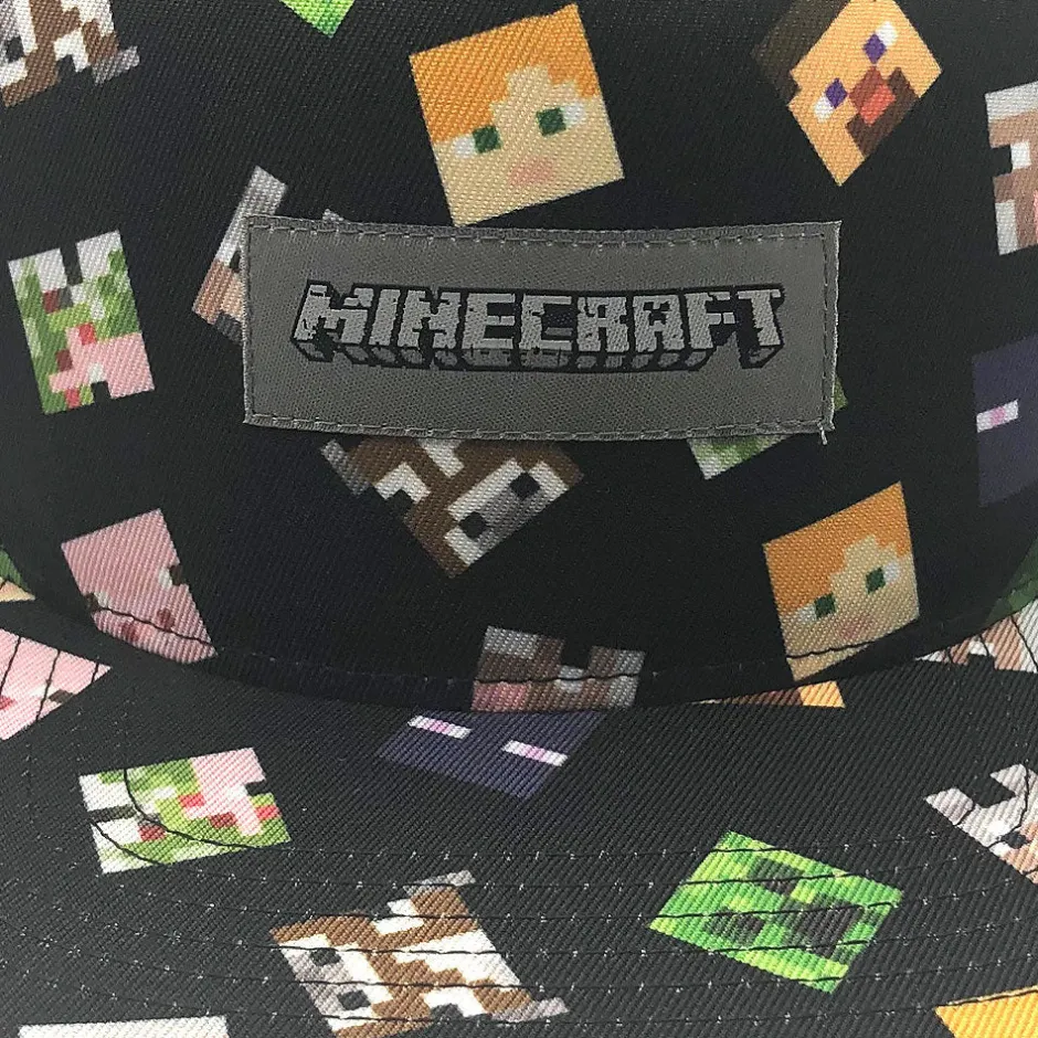 Minecraft AOP Character Youth Cap-Bioworld International Cheap