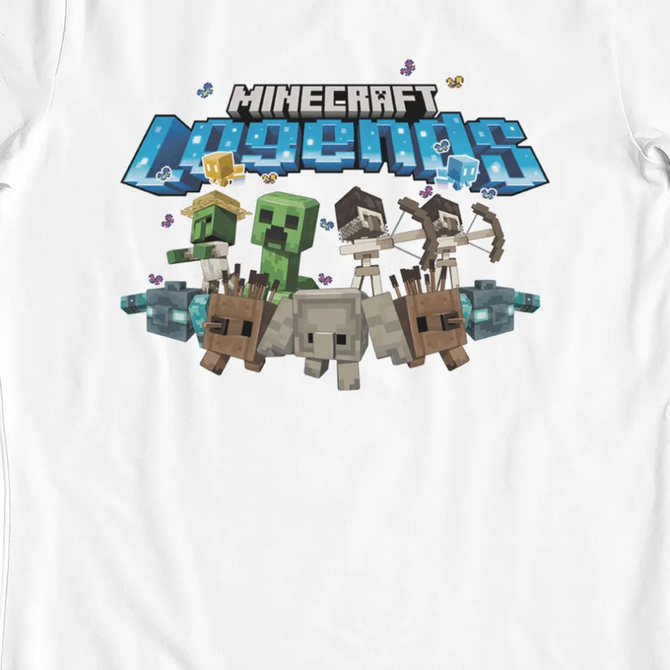 Minecraft Legends Allies Unite Kids T-Shirt-Bioworld International Hot