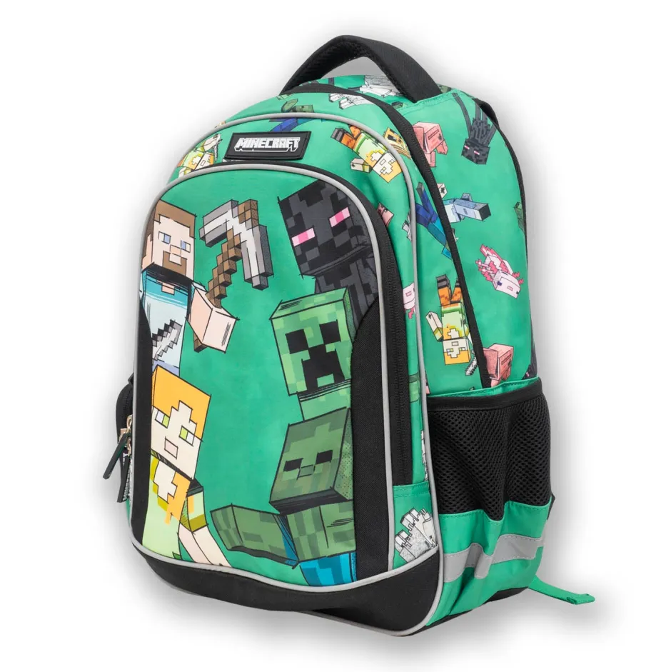 Minecraft Premium Backpack-Bioworld International New