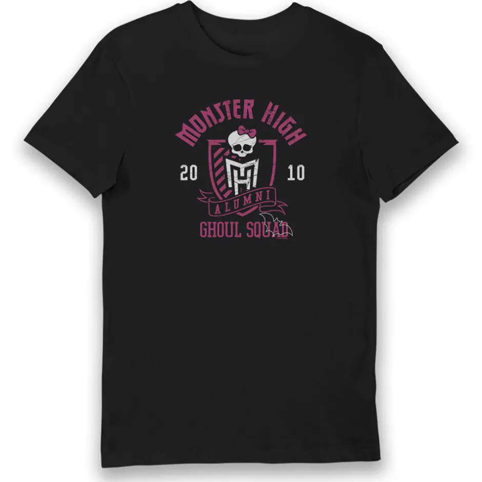 Monster High Ghoul Squad Crest Ladies Fit T-Shirt-Bioworld International Cheap