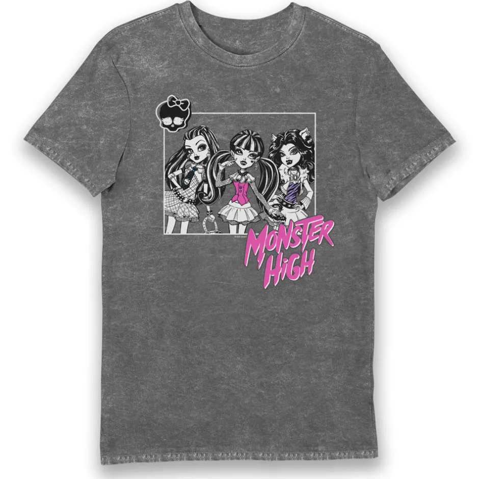 Monster High Graduation Tour Vintage Style Adults T-Shirt-Bioworld International Cheap