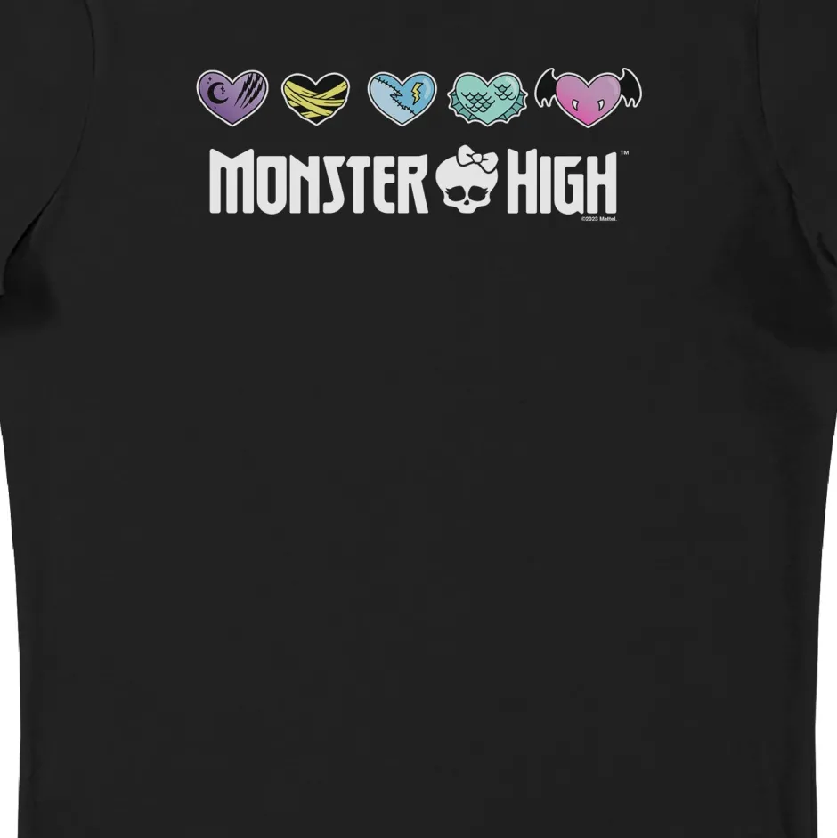 Monster High Hearts Ladies Fit T-Shirt-Bioworld International Store