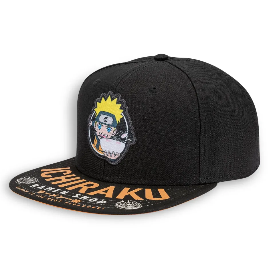 Naruto Ichiraku Ramen Shop Adults Snapback Cap-Bioworld International New