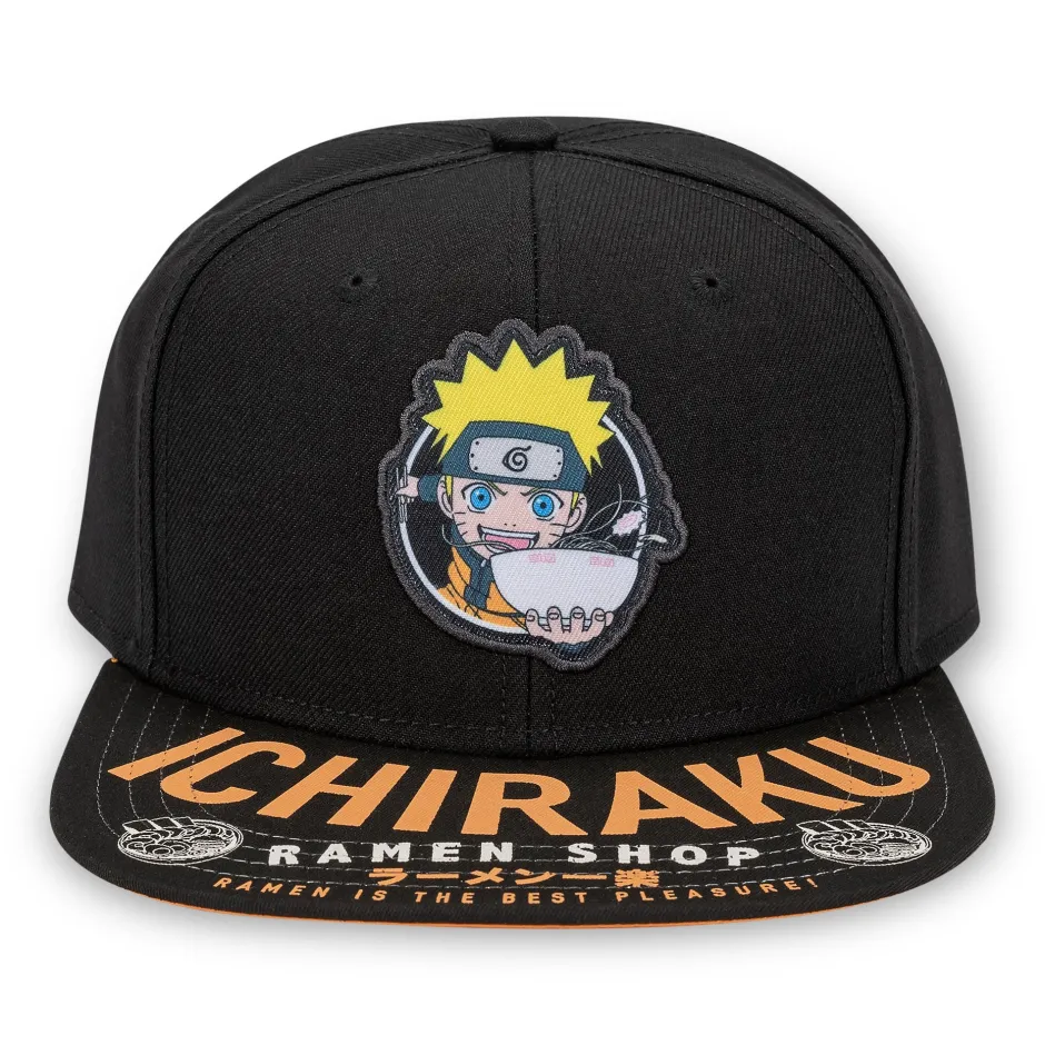 Naruto Ichiraku Ramen Shop Adults Snapback Cap-Bioworld International New