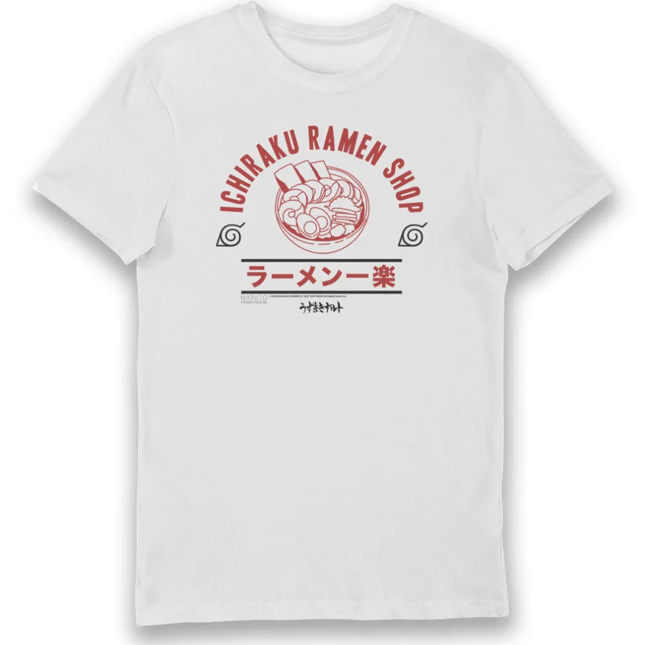 Naruto Ichiraku Ramen Shop Adults T-Shirt-Bioworld International Online