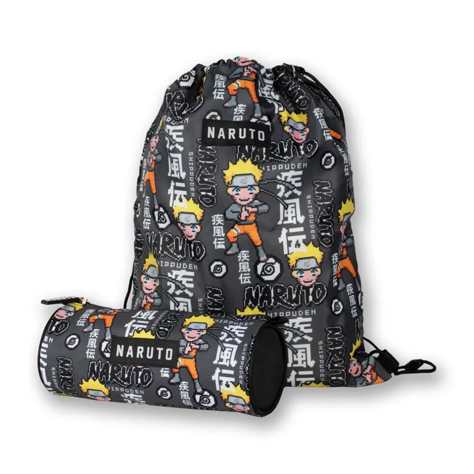 Naruto Premium Pencil Case & Kit Bag Set-Bioworld International Outlet