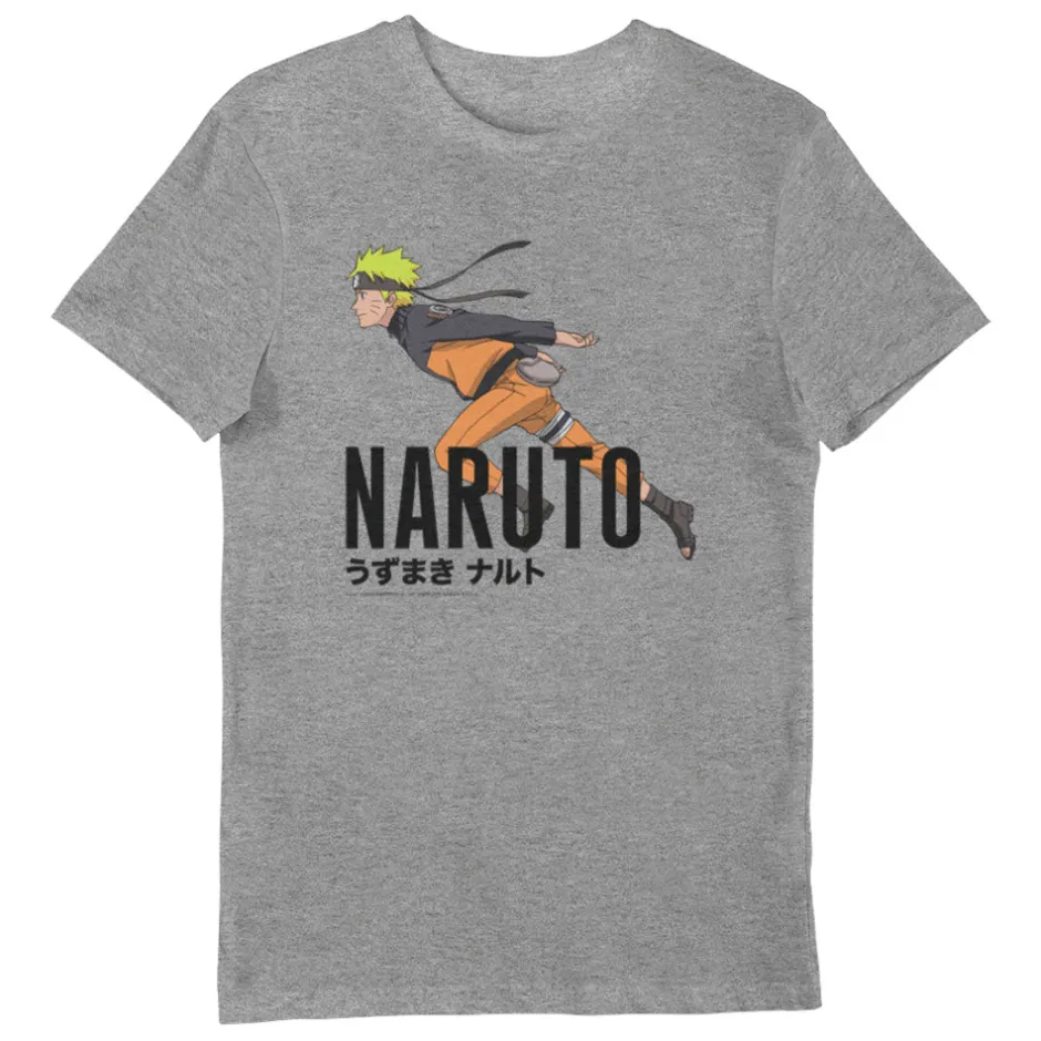 Naruto Shippuden Ninja Running Adults T-Shirt-Bioworld International Shop