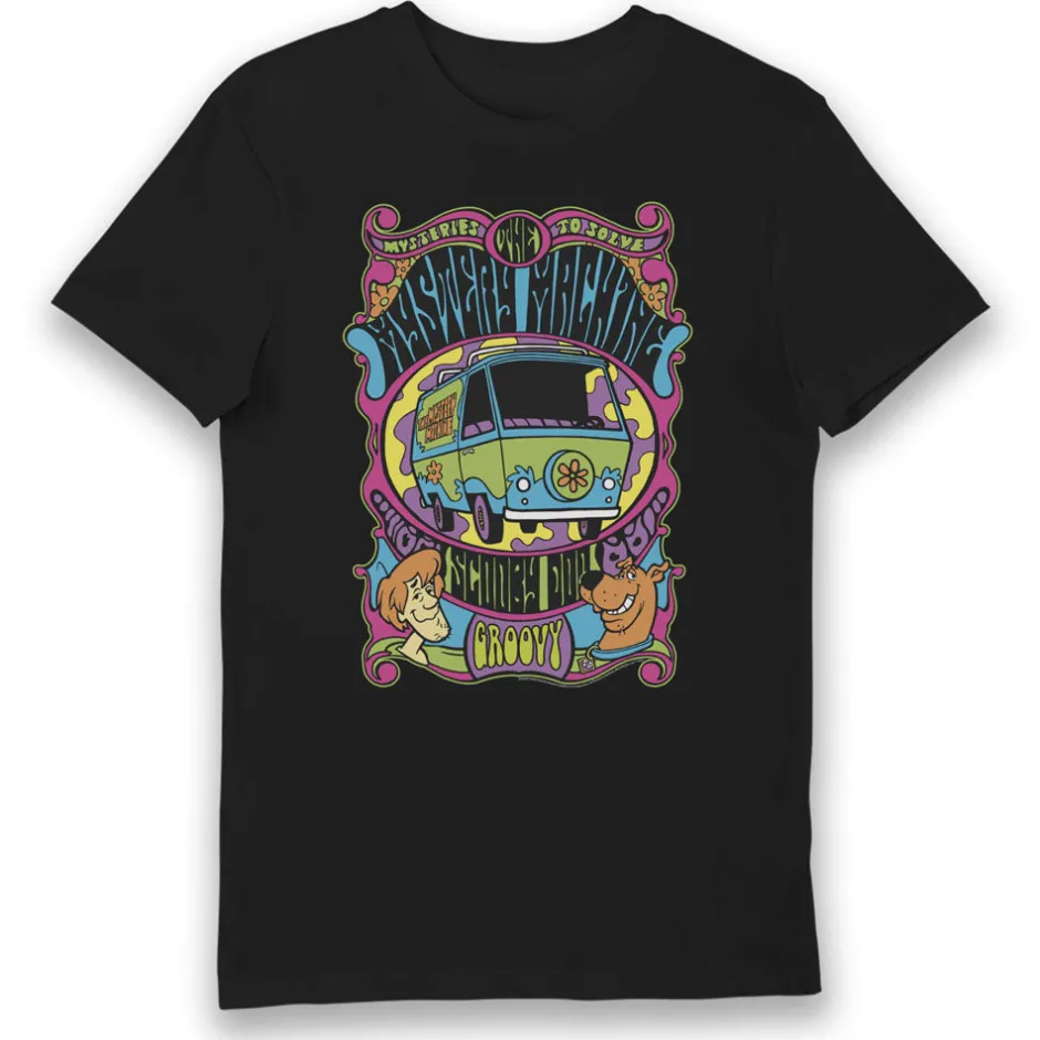 Scooby Doo Mysteries To Solve Adults T-Shirt-Bioworld International Clearance