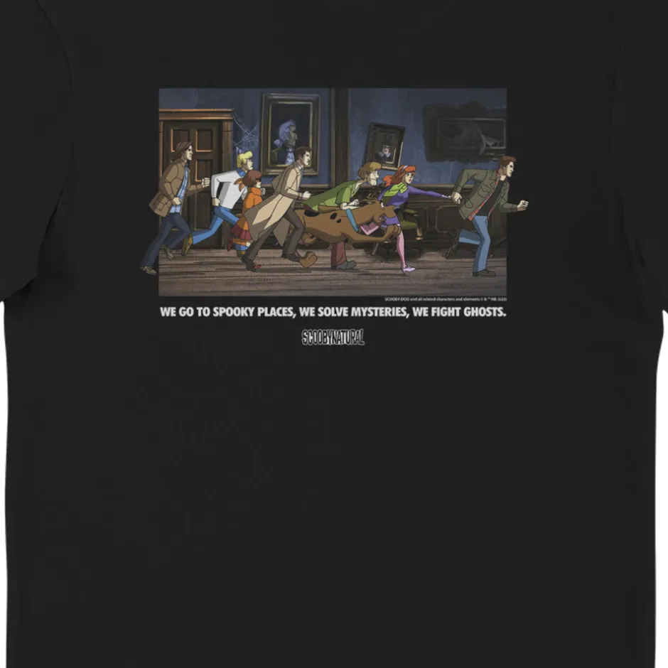 Scooby Natural Gang Adults T-Shirt-Bioworld International Sale