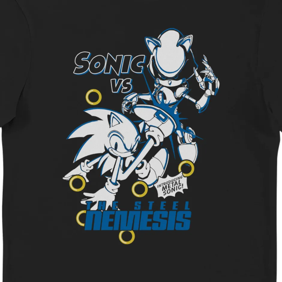 Sonic The Hedgehog Metal Sonic the Steel Nemesis Adults T-Shirt-Bioworld International Discount